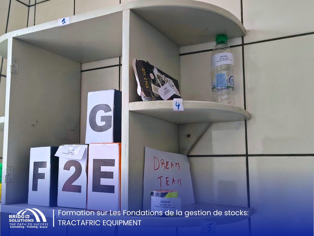TRACTAFRIC EQUIPMENT - Fondations de la gestion de stocks 14
