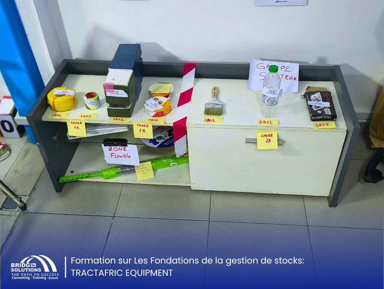 TRACTAFRIC EQUIPMENT - Fondations de la gestion de stocks 15